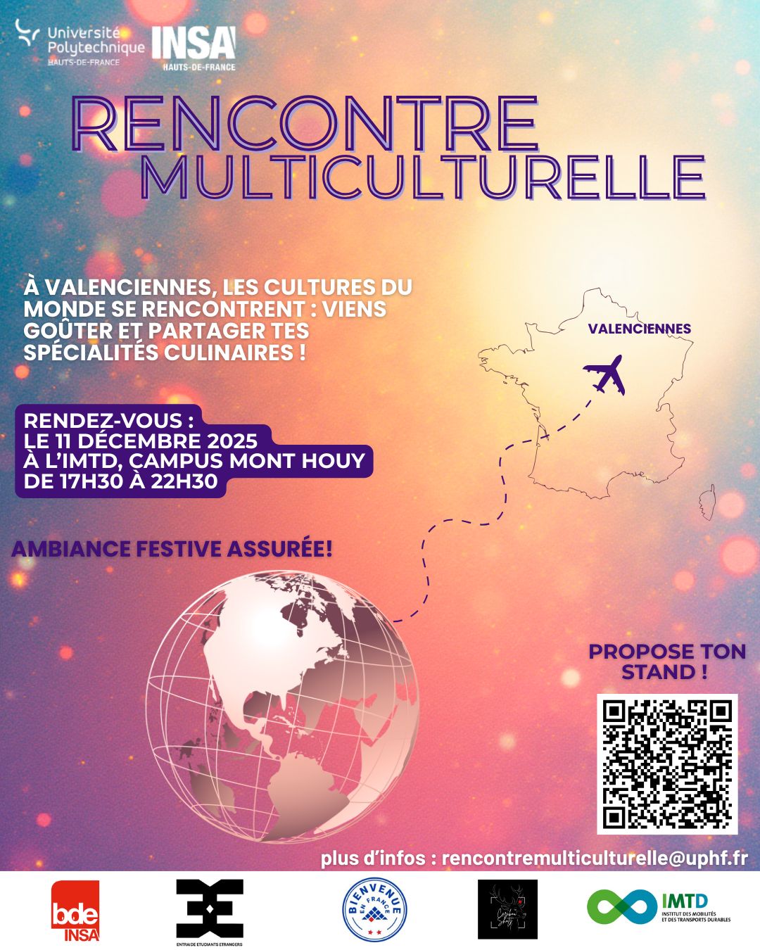 Lire la suite à propos de l’article UPHF > Rencontre multiculturelle autour des spécialités culinaires !